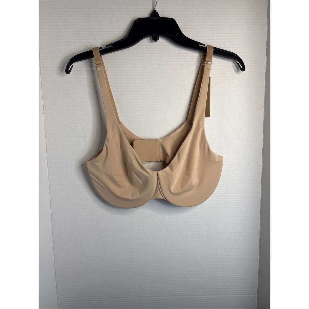 SKIMS Fits Everybody Unlined Demi Bra Mica Tan 38C fl-ful-6416W BNWT